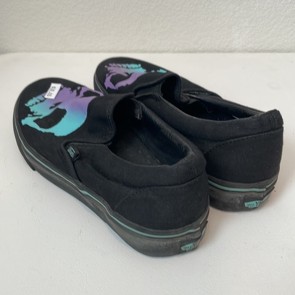 Vans slip on Black with skull Men US 5 / Women US 6.5 - Picture 2 of 3